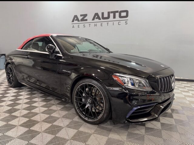 🕷️Gloss Black Paint Done the Right Way🕷️
This 2019 Mercedes-Benz C63 AMG Convertible came in for a full paint correction to clean up the finish and restore sharp, even clarity. We then protected it with @feynlab Ceramic Ultra V2 for long-term gloss and easier maintenance.

To finish it properly, we performed a wheels-off ceramic coating, ensuring the wheels and hardware are protected from brake dust and road grime.

Looking to refine and protect your performance vehicle?

📞📲 Call or DM us today to book your Paint Correction and Ceramic Coating! 📞📲

Az Auto Aesthetics
7613 E Ray Rd #114, Mesa, AZ 85212
Open: M–F 8:30–6 PM | Sat 9–2 PM
https://wedetailaz.com
📞 (480) 241-9324

#c63amg #feynlab #ceramiccoatings