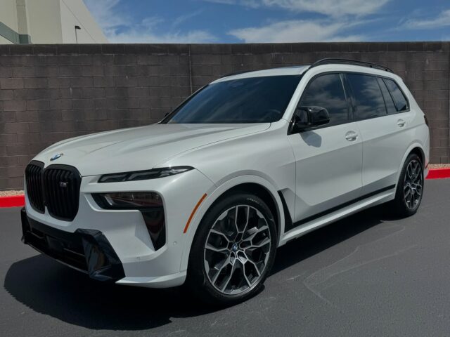 🕶️ Shaded & Shielded 🛡️

This 2026 @bmw X7 underwent our paint correction and ceramic coating. Starting with a chemical pre-rinse to decontaminate the painted surface. Next we clay bar the paint for an exfoliation treatment. Our team then wraps up the correction with a mild cut compound providing a color refining polish for a combined ~60% defect removal and ~100% gloss enhancement. The last step is a @feynlab ceramic ultra base coat applied to all body panels, plastic and painted trim backed by a 5-year warranty.

This customer also opted for our Partial Front Coverage option of @xpel Ultimate Plus .10mm Paint Protection Film. This Film coverage protects against Rock-Chips and Scratches where it’s needed most. 

Adding a touch of style this customer also opted for our @xpel prime XR plus series nano-ceramic windshield & window tint. Providing 99% improvement over bare factory glass in heat rejection. Also 99% effective in blocking UV rays from entering cabin. Lifetime warranty against discoloring, fading and peeling. 

Looking to add similar protection to your vehicle?

Call or DM us today to book your paint  and UV protection Appointment!

Az Auto Aesthetics 
7613 E Ray Rd #114, Mesa, AZ
85212
Open:
M-F 8:30 to 6 pm 
Sat 9 to 2 pm 
https://wedetailaz.com
📞(480) 241-9324

#bmw #x7 #xpelultimateplus #feynlab